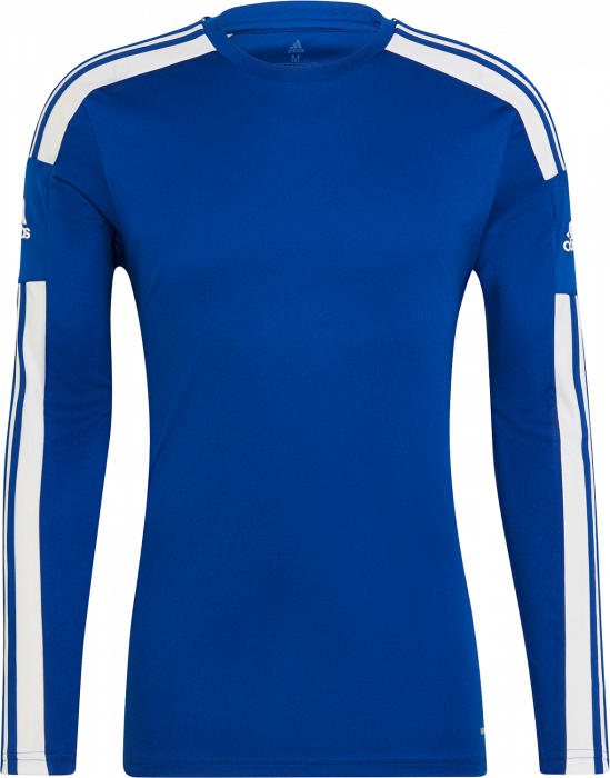 Adidas - Squadra 21 Longsleeve Jersey - Royal blue & white