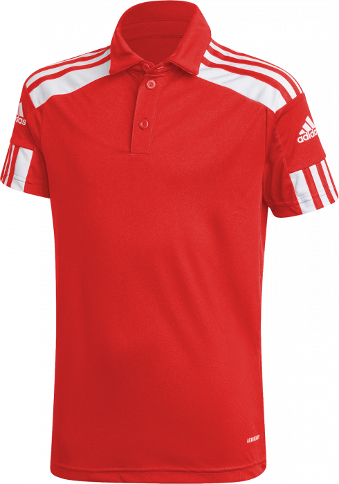 Adidas - Squadra 21 Polo - Red & white