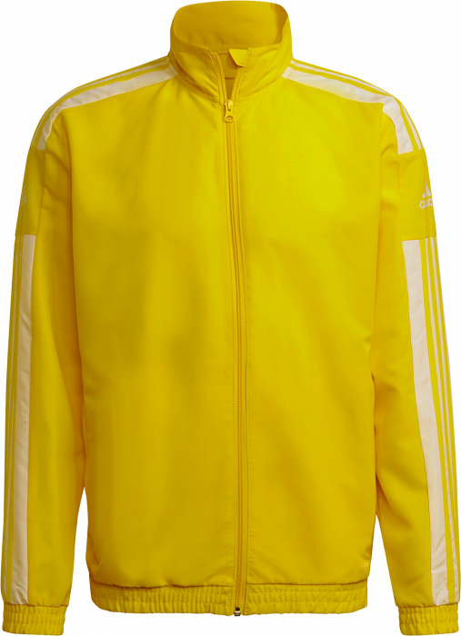 Adidas - Squadra 21 Presentation Jacket - Gul & vit