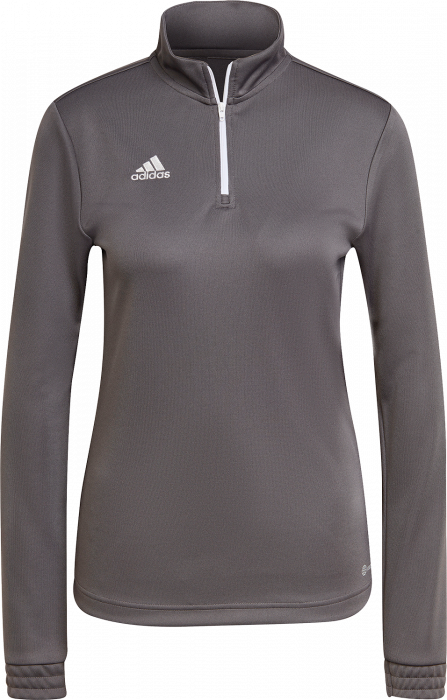 Adidas - Entrada 22 Træning Top With Half Zip Woman - Grau