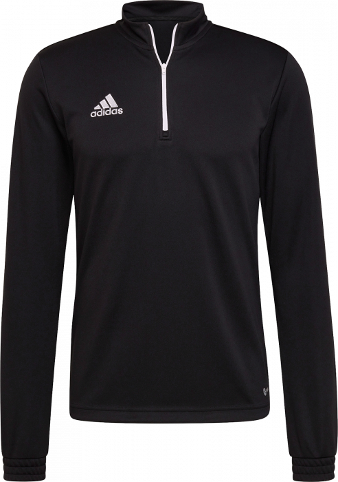 Adidas - Entrada 22 Træning Top With Half Zip Jr - Schwarz & weiß