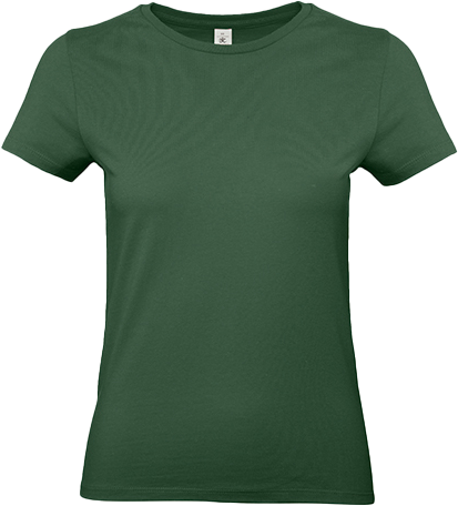 B&C - E190 T-Shirt Dame - Bottle Green