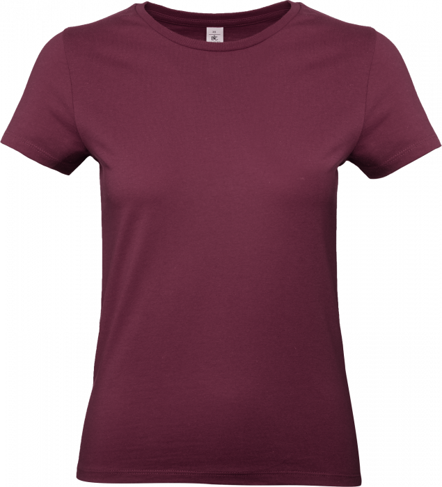 B&C - E190 T-Shirt Women - Burgundy