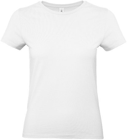 B&C - E190 T-Shirt Dame - Ash (Heather)