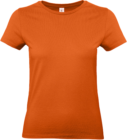 B&C - E190 T-Shirt Dame - Urban Orange