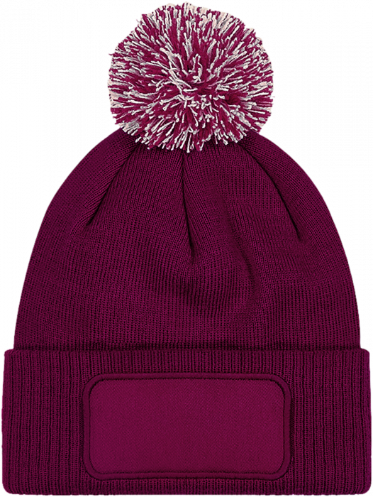 Beechfield - Cap With Tassel For Logoprint - Bordeaux 