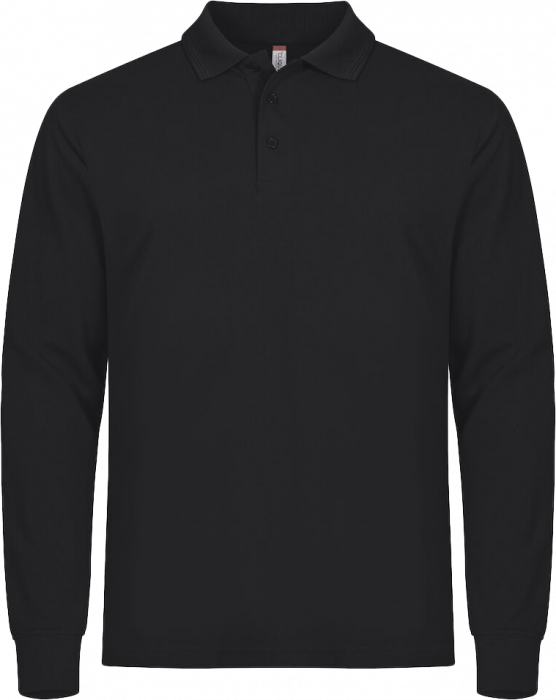 Clique - Manhattan Polo Longsleeve - Black