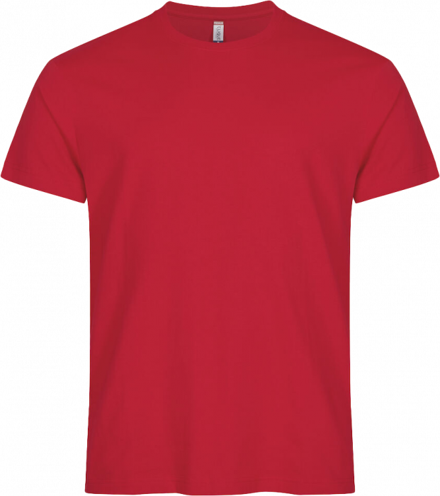 Clique - Premium Longg T-Shirt - Vermelho