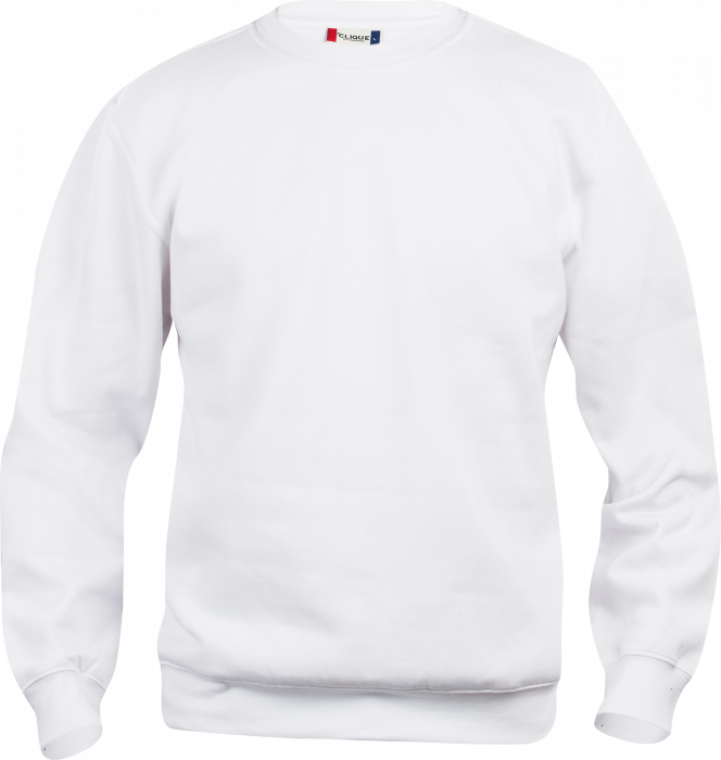 Clique - Cotton Sweatshirt - Vit