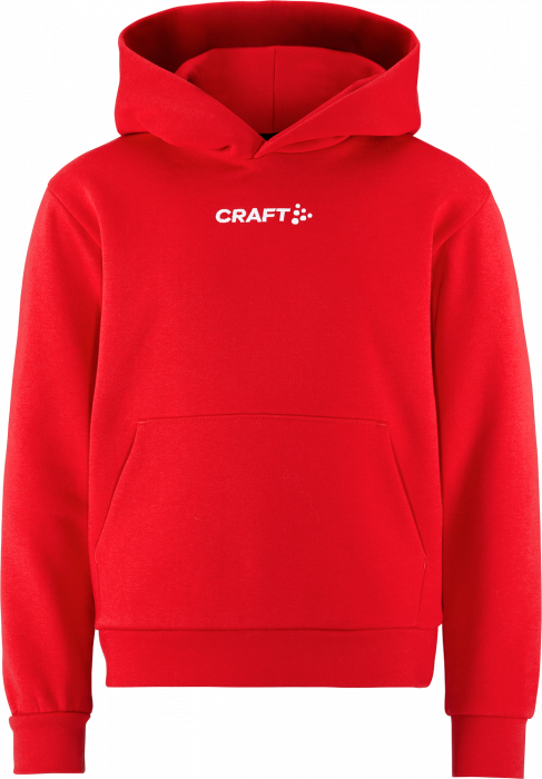 Craft - Community 2.0 Logo Hoodie Jr - Rouge