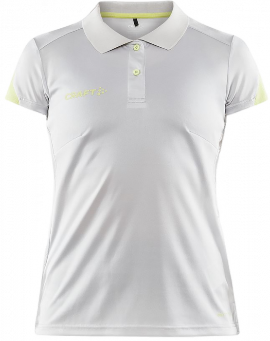 Craft - Pro Control Impact Polo Dame - Blanco & giallo