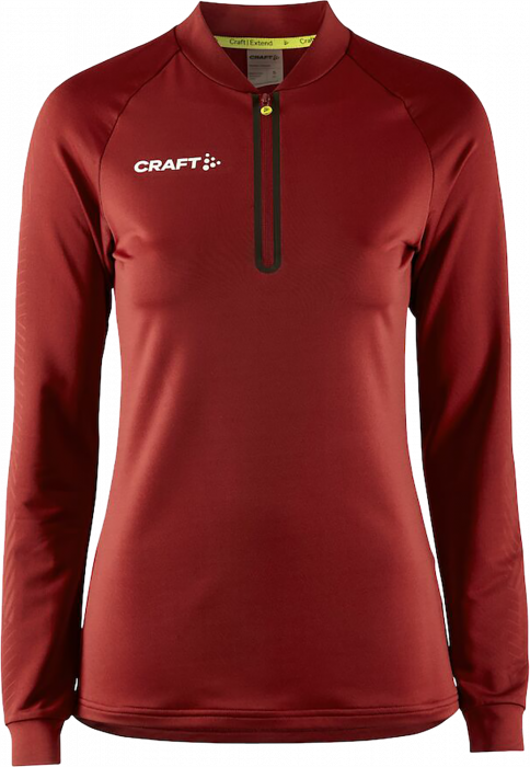 Craft - Extend Half Zip Trainingsjersey Women - Rahubarb