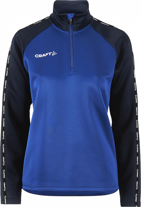 Craft - Squad 2.0 Half Zip Women - Club Cobolt & azul-marinho