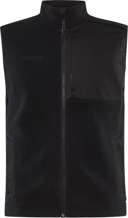 Craft - Adv Explore Pile Fleece Vest Herre - Sort