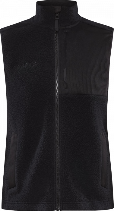 Craft - Adv Explore Pile Fleece Vest Women - Schwarz