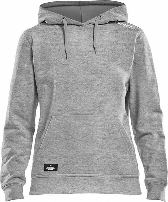 Craft - Hoodie Women - Gris jaspeado