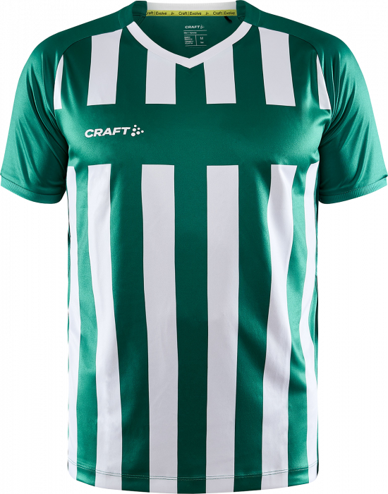 Craft - Progress 2.0 Stripe Jersey Men - Verde & blanco