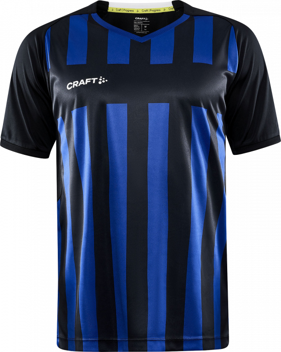 Craft - Progress 2.0 Stripe Jersey Junior - Black & blue