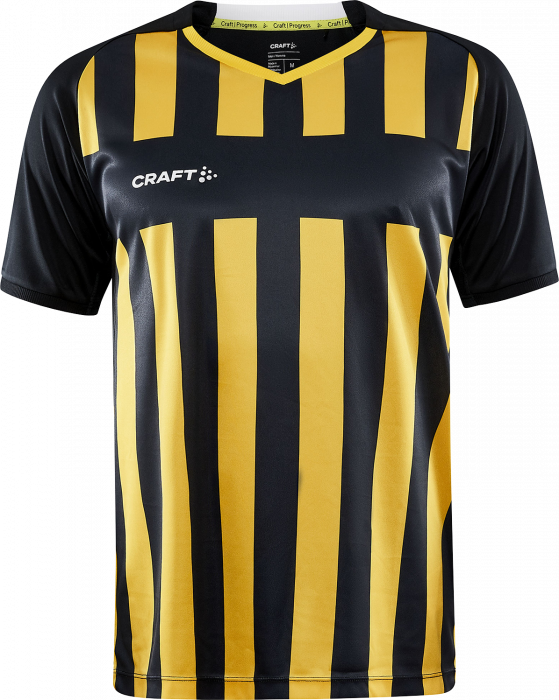 Craft - Progress 2.0 Stripe Jersey Men - Preto & amarelo