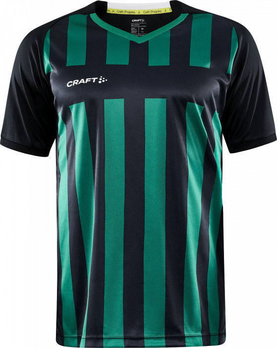 Craft - Progress 2.0 Stripe Jersey Men - Nero & verde