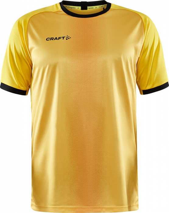 Craft - Progress 2.0 Graphic Jersey Men - Amarillo & negro