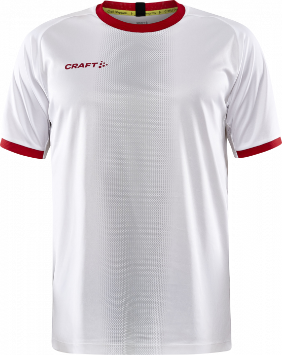 Craft - Progress 2.0 Graphic Jersey Men - Blanco & rojo