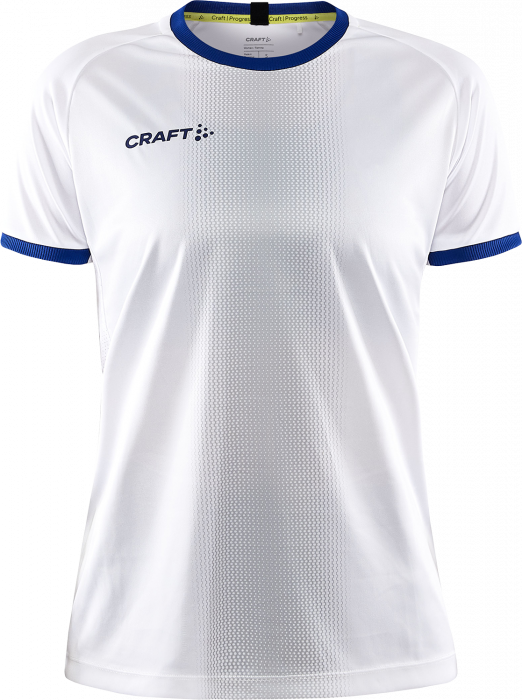 Craft - Progress 2.0 Graphic Jersey Women - Vit & blå