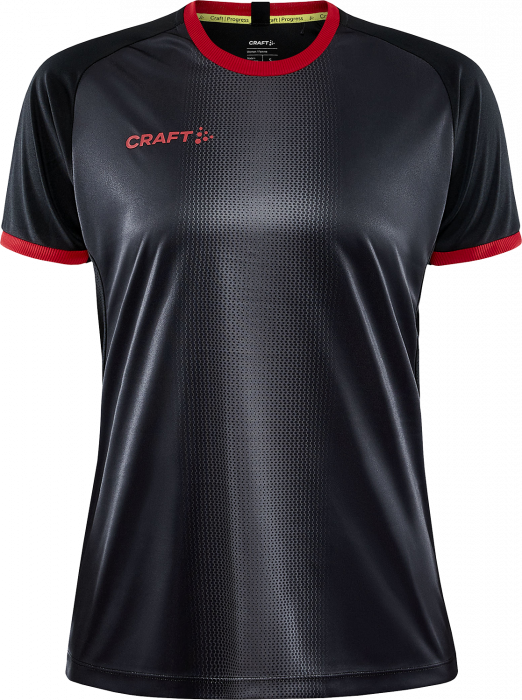 Craft - Progress 2.0 Graphic Jersey Women - Nero & rosso