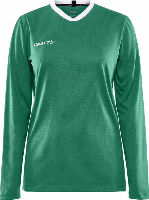 Craft - Progress Ls Basket Jersey Woman - Verde