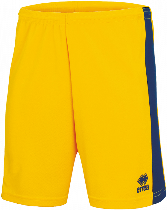 Errea - Bolton Shorts - Amarillo & navy blue