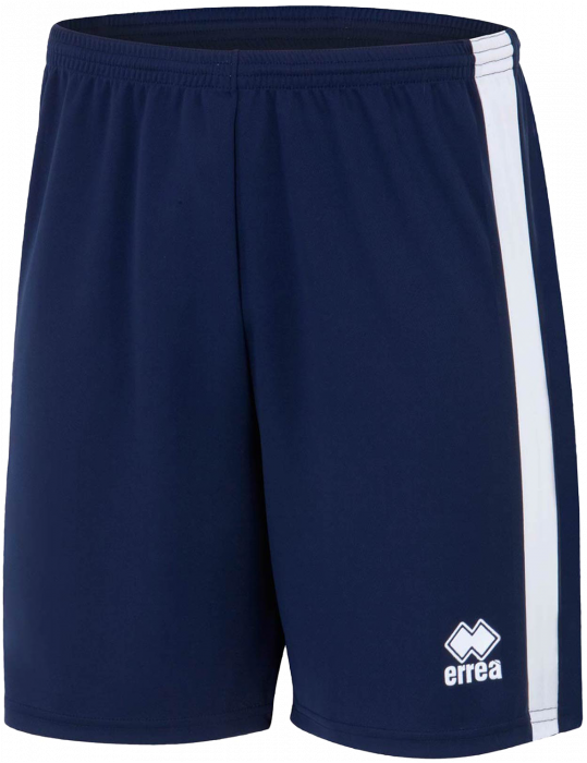 Errea - Bolton Shorts - Navy Blue & bianco