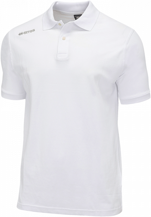 Errea - Team Colours Polo - White & grey