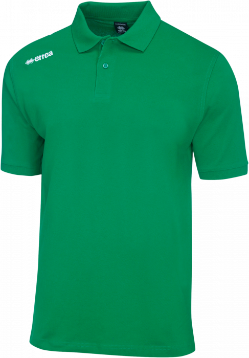 Errea - Team Colours Polo - Vert & blanc