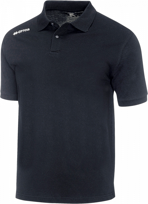 Errea - Team Colours Polo - Black & white