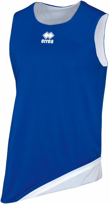 Errea - Chicago Double Basketball Tee - Blu & bianco