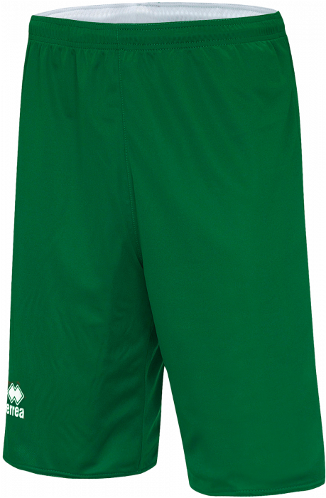 Errea - Chicago Double Basketball Shorts - Grön & vit