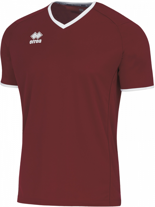 Errea - Lennox Jersey - Bordeaux & branco