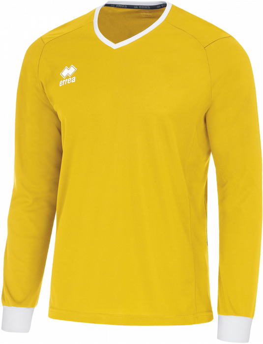 Errea - Lennox Jersey Ls - Geel & wit