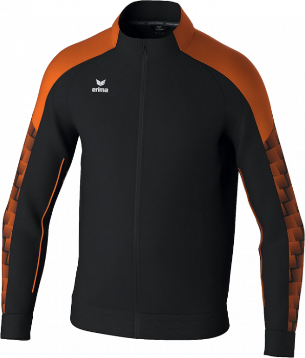 Erima - Evo Star Training Jacket Full Zip - Schwarz & orange