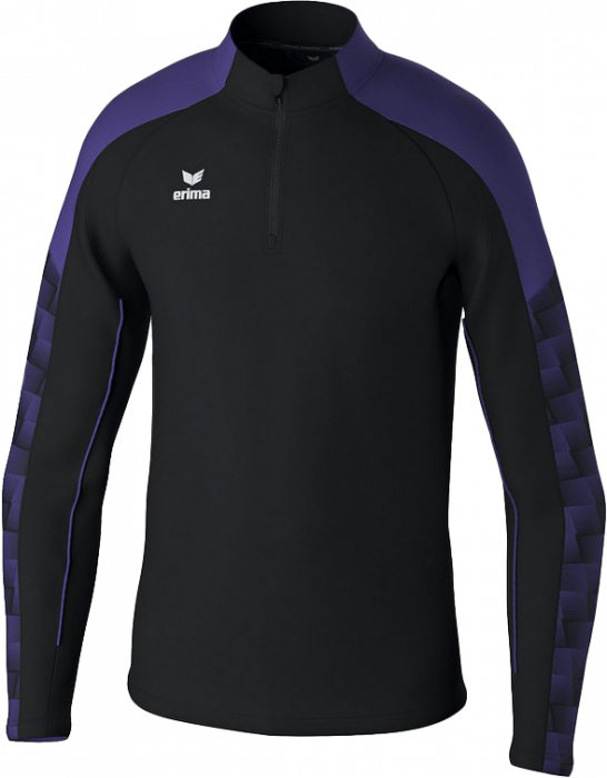 Erima - Evo Star Training Top Half Zip - Schwarz & lila