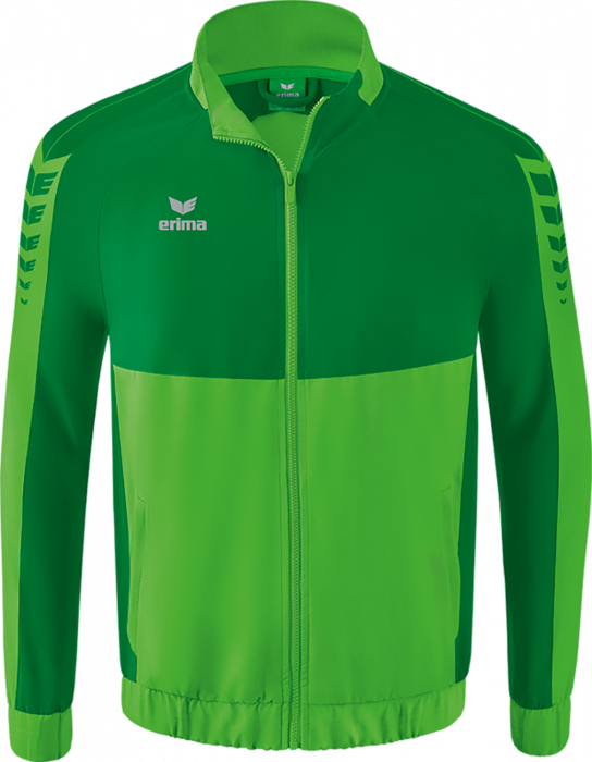 Erima - Six Wings Presentation Jacket - Green & emerald