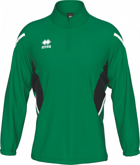 Errea - Charles Training Top Half Zip - Groen & zwart