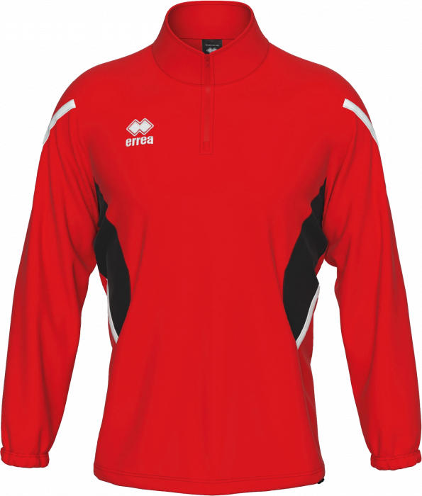 Errea - Charles Training Top Half Zip Jr - Rouge & noir