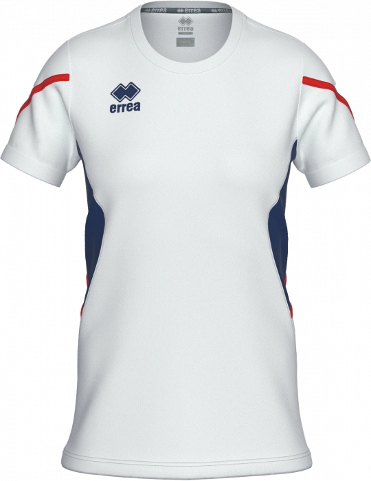 Errea - Corinne Player Jersey Jr - White & navy blue