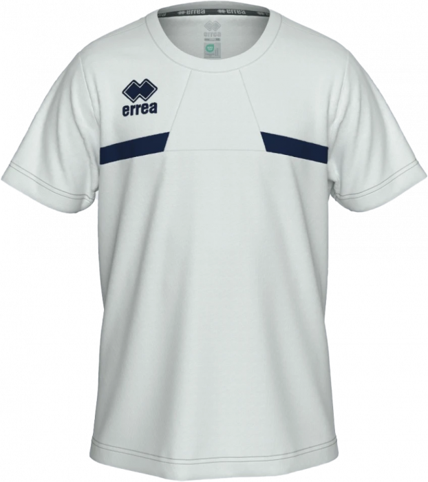 Errea - Mark Player Jersey - Blanc & navy blue