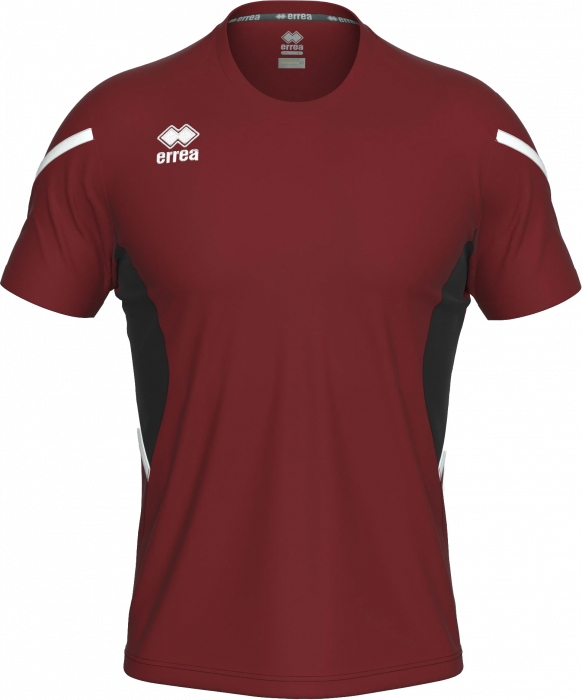 Errea - Curtis Player Jersey - Bordeaux & black