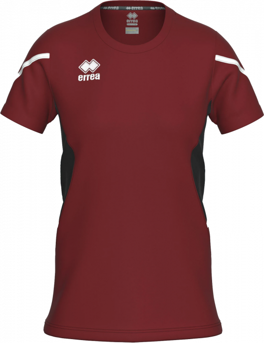 Errea - Corinne Player Jersey - Bordeaux & zwart