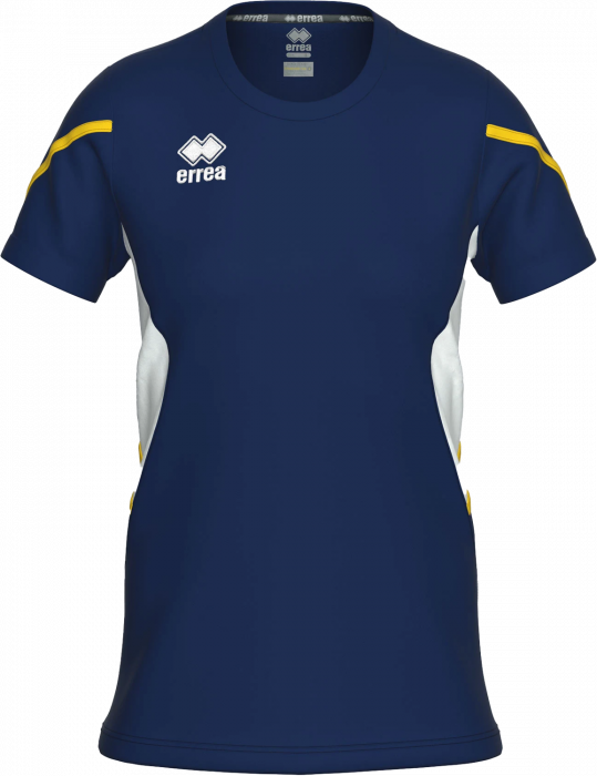 Errea - Corinne Player Jersey Jr - Navy Blue & yellow