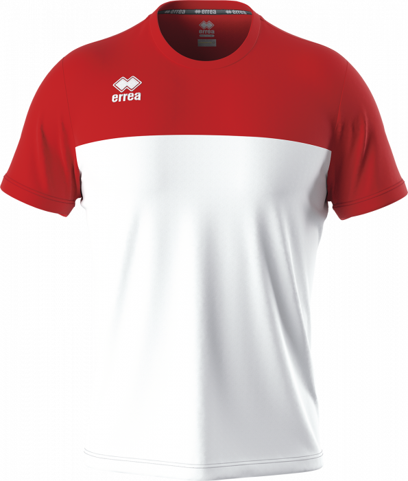 Errea - Brandon Jersey - White & red