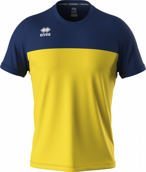 Errea - Brandon Jersey - Giallo & navy blue